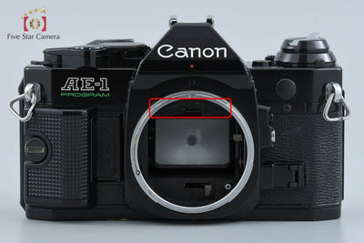【中古】Canon キヤノン AE-1 PROGRAM ブラック フィルム一眼レフカメラ