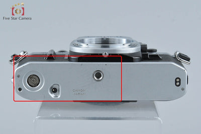 【中古】Canon キヤノン AE-1 シルバー フィルム一眼レフカメラ