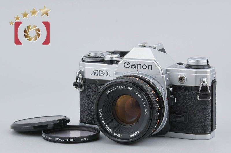 [Used] Canon AE-1 + FD 50mm f/1.8 S.C.