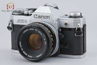 [Used] Canon AE-1 + FD 50mm f/1.8 S.C.