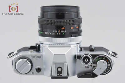 [Used] Canon AE-1 + FD 50mm f/1.8 S.C.