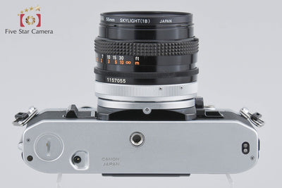 [Used] Canon AE-1 + FD 50mm f/1.8 S.C.