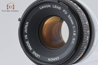 [Used] Canon AE-1 + FD 50mm f/1.8 S.C.