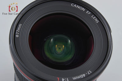 [Used] Canon EF 17-40mm f/4 L USM