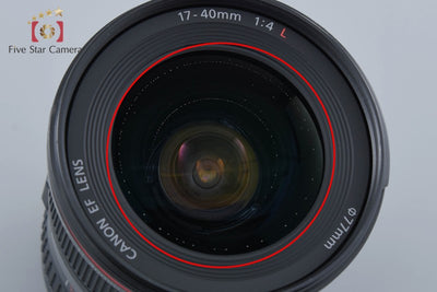 【Used】Canon EF 17-40mm f/4 L USM