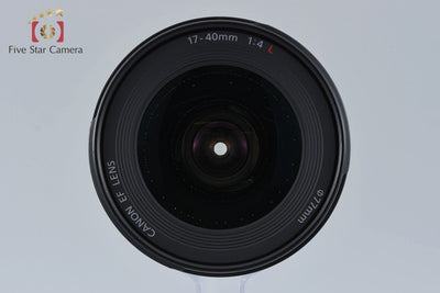 【Used】Canon EF 17-40mm f/4 L USM