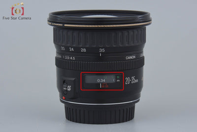 [Used] Canon EF 20-35mm f/3.5-4.5 USM