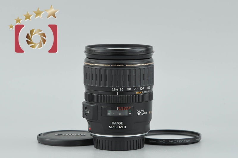 【中古】Canon キヤノン EF 28-135mm f/3.5-5.6 IS USM