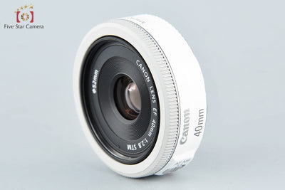 [Used] Canon EF 40mm f/2.8 STM White