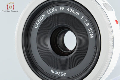 [Used] Canon EF 40mm f/2.8 STM White