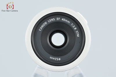 [Used] Canon EF 40mm f/2.8 STM White
