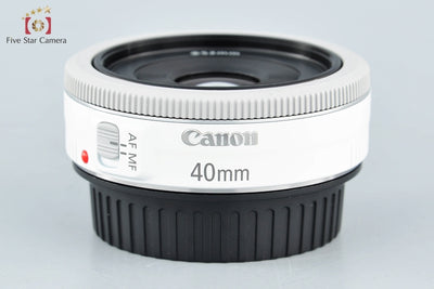 [Used] Canon EF 40mm f/2.8 STM White