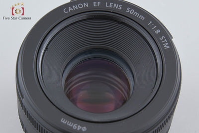 Used: Canon EF 50mm f/1.8 STM with original box