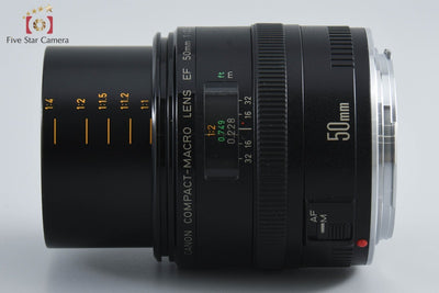 [Used] Canon EF 50mm f/2.5 Compact Macro