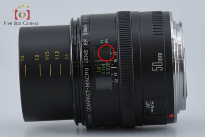 [Used] Canon EF 50mm f/2.5 Compact Macro
