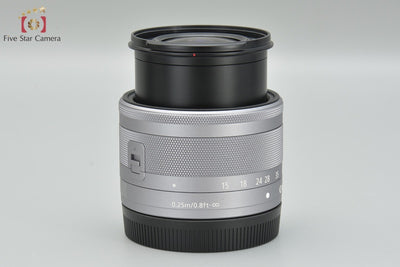[Used] Canon EF-M 15-45mm f/3.5-6.3 IS STM Silver