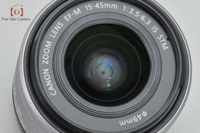 [Used] Canon EF-M 15-45mm f/3.5-6.3 IS STM Silver