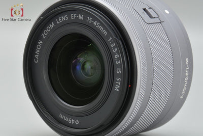 [Used] Canon EF-M 15-45mm f/3.5-6.3 IS STM Silver