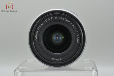 [Used] Canon EF-M 15-45mm f/3.5-6.3 IS STM Silver