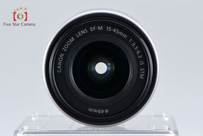 [Used] Canon EF-M 15-45mm f/3.5-6.3 IS STM Silver