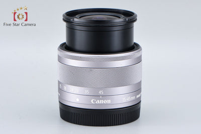 [Used] Canon EF-M 15-45mm f/3.5-6.3 IS STM Silver