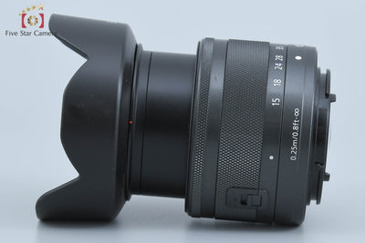 【中古】Canon キヤノン EF-M 15-45mm f/3.5-6.3 IS STM ブラック