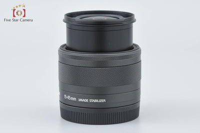 [Used] Canon EF-M 15-45mm f/3.5-6.3 IS STM Black