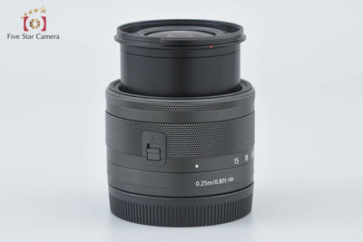 [Used] Canon EF-M 15-45mm f/3.5-6.3 IS STM Black