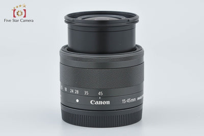 [Used] Canon EF-M 15-45mm f/3.5-6.3 IS STM Black