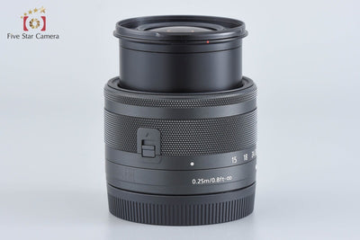 [Used] Canon EF-M 15-45mm f/3.5-6.3 IS STM Black