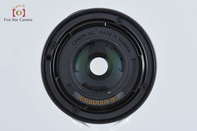 [Used] Canon EF-M 15-45mm f/3.5-6.3 IS STM Black