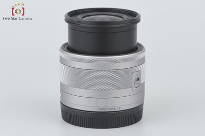 【中古】Canon キヤノン EF-M 15-45mm f/3.5-6.3 IS STM シルバー