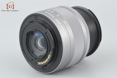 【中古】Canon キヤノン EF-M 15-45mm f/3.5-6.3 IS STM シルバー