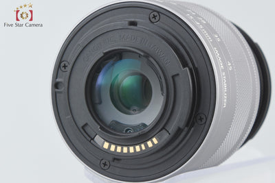 【中古】Canon キヤノン EF-M 15-45mm f/3.5-6.3 IS STM シルバー