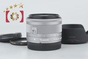 [Used] Canon EF-M 15-45mm f/3.5-6.3 IS STM Silver