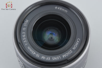 [Used] Canon EF-M 15-45mm f/3.5-6.3 IS STM Silver