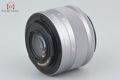[Used] Canon EF-M 15-45mm f/3.5-6.3 IS STM Silver