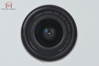 [Used] Canon EF-M 15-45mm f/3.5-6.3 IS STM Silver