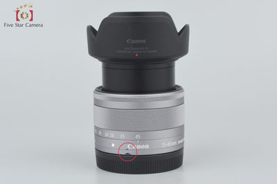[Used] Canon EF-M 15-45mm f/3.5-6.3 IS STM Silver