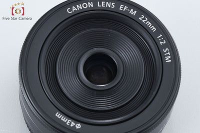 [Used] Canon EF-M 22mm f/2 STM Black