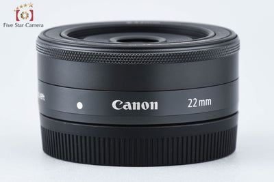 [Used] Canon EF-M 22mm f/2 STM Black