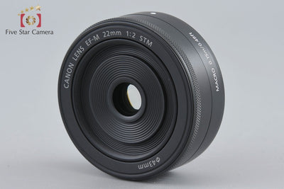 [Used] Canon EF-M 22mm f/2 STM Black