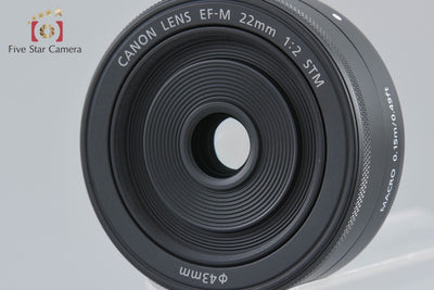[Used] Canon EF-M 22mm f/2 STM Black