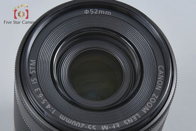 [Used] Canon EF-M 55-200mm f/4.5-6.3 IS STM Black