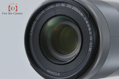 [Used] Canon EF-M 55-200mm f/4.5-6.3 IS STM Black