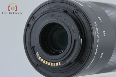 [Used] Canon EF-M 55-200mm f/4.5-6.3 IS STM Black