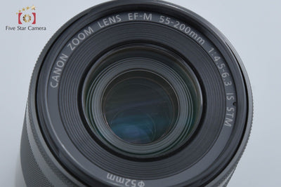[Used] Canon EF-M 55-200mm f/4.5-6.3 IS STM Black