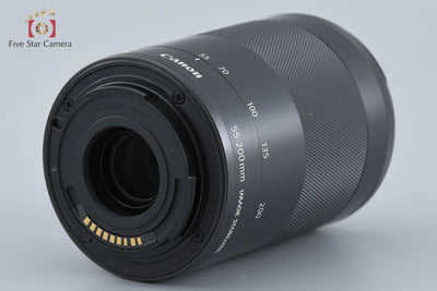 [Used] Canon EF-M 55-200mm f/4.5-6.3 IS STM Black