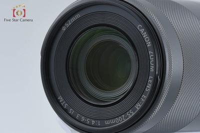 [Used] Canon EF-M 55-200mm f/4.5-6.3 IS STM Black