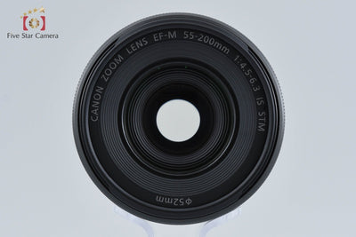 [Used] Canon EF-M 55-200mm f/4.5-6.3 IS STM Black